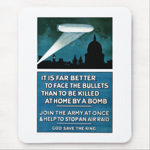 It Is Far Better to Face The Bullets... Mouse Pad