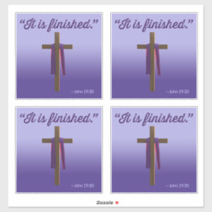 It is Finished Bible Quote