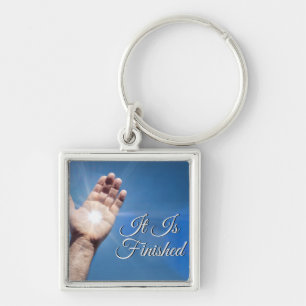It Is Finished Keychain