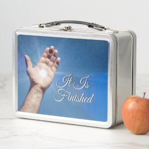 It Is Finished Metal Lunch Box