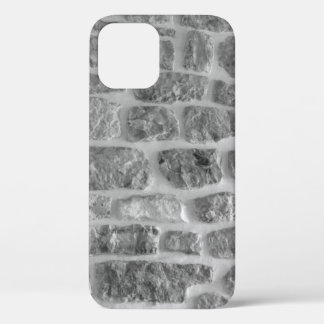 It is horizontal stone rough wall pattern backgrou iPhone 12 case