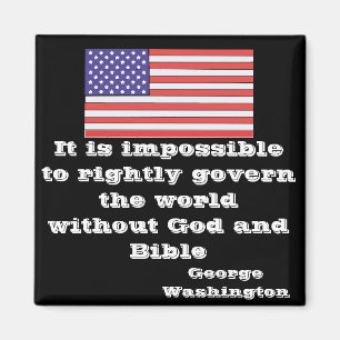 It is impossible to rightly govern the world witho magnet