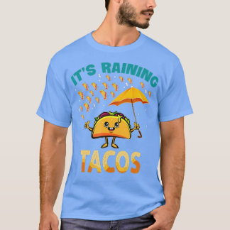 It is Raining Tacos Funny Taco Kids Girls Boys Gif T-Shirt
