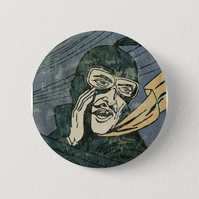 It is secret! 2 inch round button (Front)