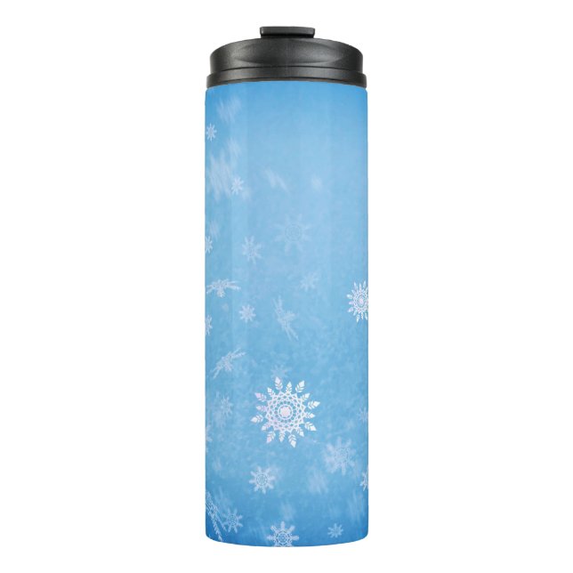 It Is Snowing    Thermal Tumbler (Front)