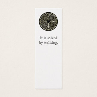 It is solved by walking.