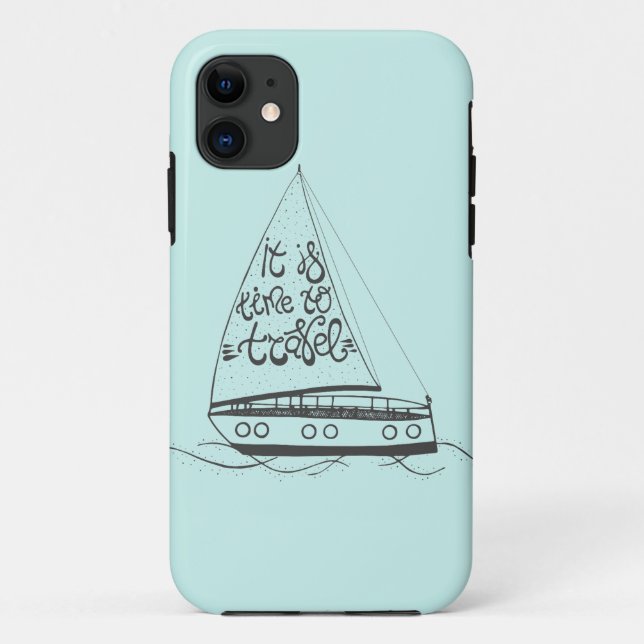 It Is Time To Travel Case-Mate iPhone Case (Back)