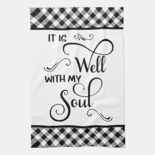 It is well kitchen towel