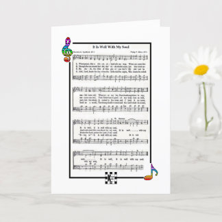 It Is Well With My Soul Greeting Card