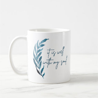 It is well with my soul, Hymnal Coffee Mug