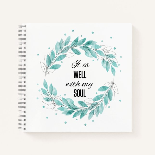 It is Well with My Soul Journal (Front)