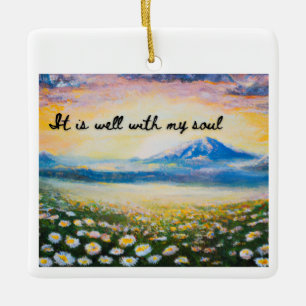 "It is Well with my Soul" Ornament