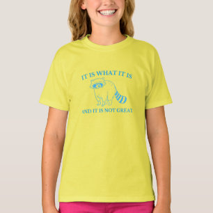 It Is What It Is And It Is Not Great Drawing T-Shirt