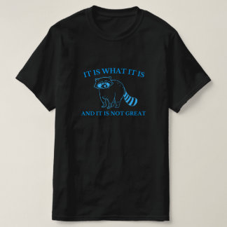 It Is What It Is And It Is Not Great Drawing T-Shirt