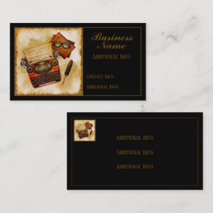 It Is Written Vintage 3 Business Card