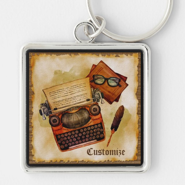 It Is Written Vintage Keychain (Front)