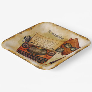 It Is Written Vintage Paper Plate