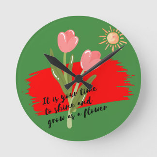It is your time round clock