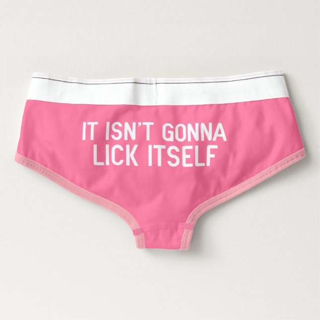It Isn't Gonna Lick Itself Briefs (Back)