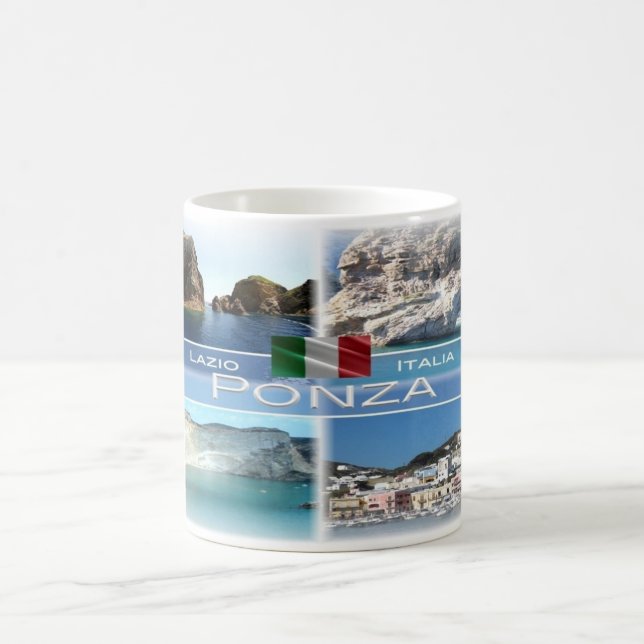 IT Italia - Lazio - Ponza - Coffee Mug (Center)