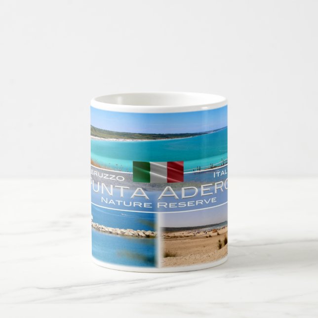 IT Italy - Abruzzo - Punta Aderci - Coffee Mug (Center)