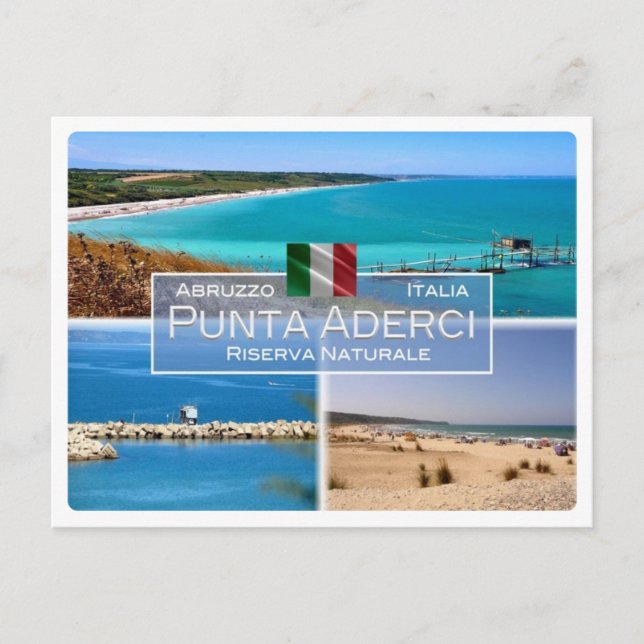 IT Italy - Abruzzo - Punta aderci - Postcard (Front)