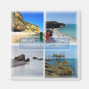 IT Italy # Abruzzo - Trabocchi Coast - Magnet