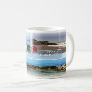 IT Italy - Calabria - Diamante And Cirella Island Coffee Mug