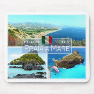 IT Italy - Calabria - Praia a Mare - Dino Island - Mouse Pad