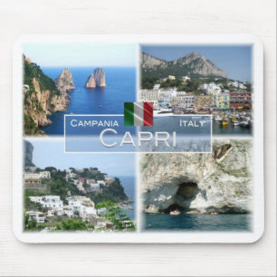 IT Italy - Campania - Capri - I Faraglioni - Mouse Pad