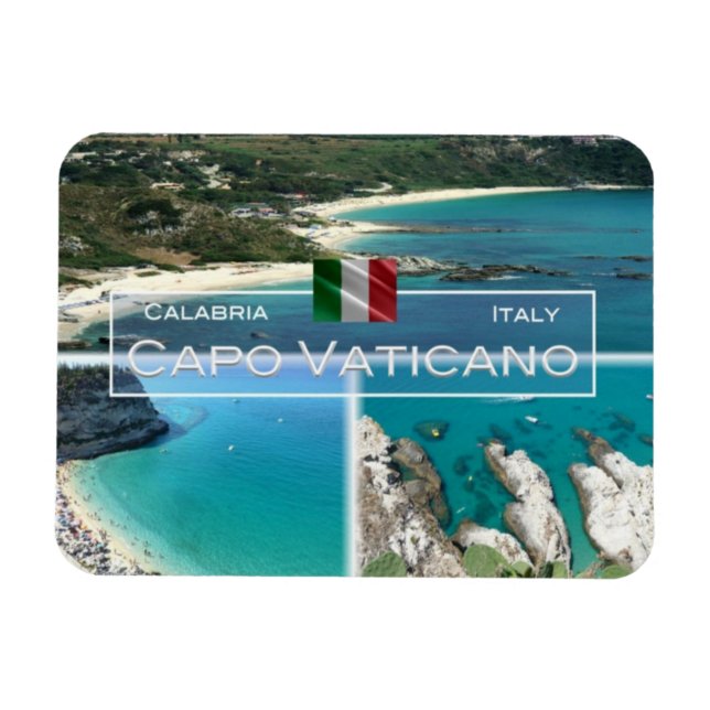 IT Italy - Capo Vaticano - Magnet (Horizontal)