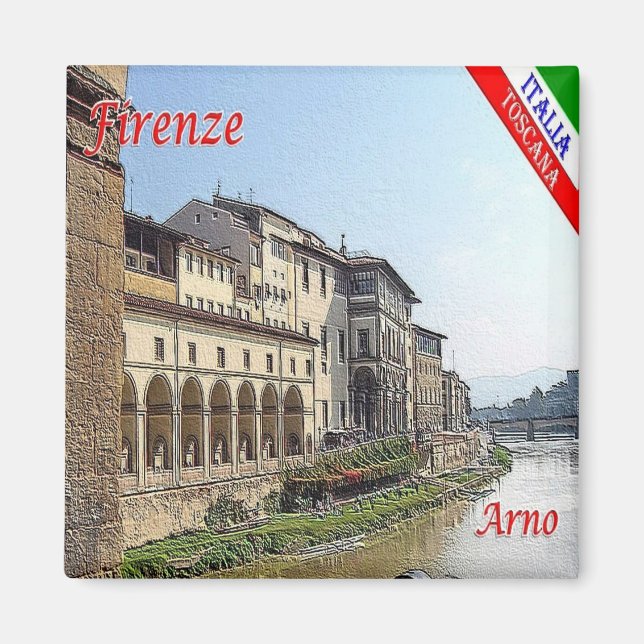 IT - Italy - Florence - Arno Magnet (Front)