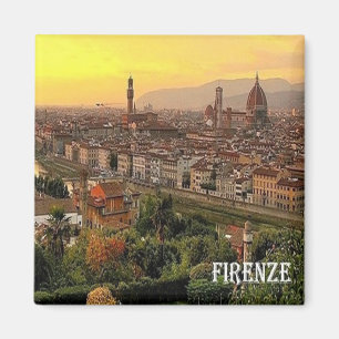 IT - Italy - Florence - Cityscape Magnet
