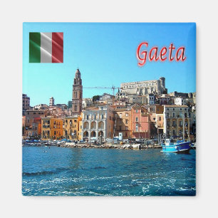 IT - Italy - Gaeta  Medioevale - View from the Sea Magnet