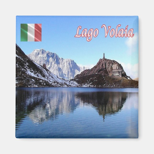 IT - Italy - Lago Volaia Magnet (Front)