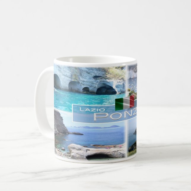 IT Italy - Lazio - Ponza - Coffee Mug (Front Left)