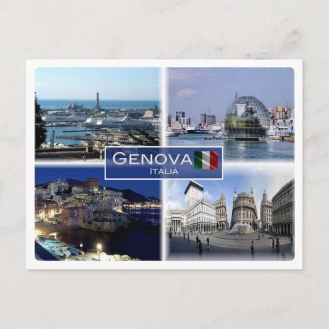 IT Italy - Liguria -  Genova Postcard (Front)