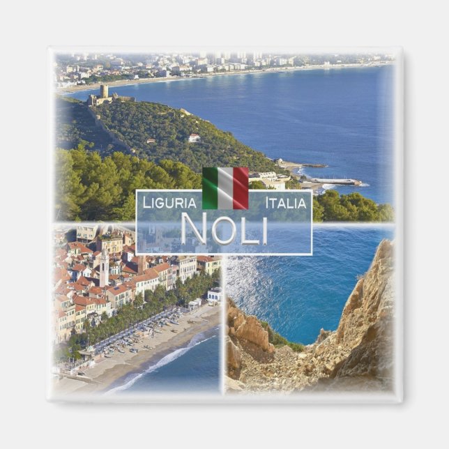 IT Italy # Liguria -   Noli - Magnet (Front)