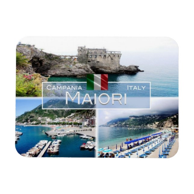 IT Italy - Maiori - Torre Normanna - Magnet (Horizontal)