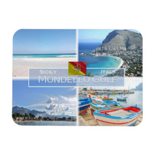 IT Italy - Mondello Gulf - Magnet