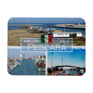 IT Italy - Pescara - The Sea Bridge - - Magnet