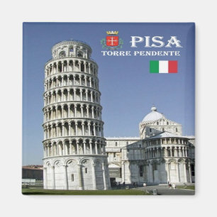 IT - Italy - Pisa - Leaning Tower Magnet
