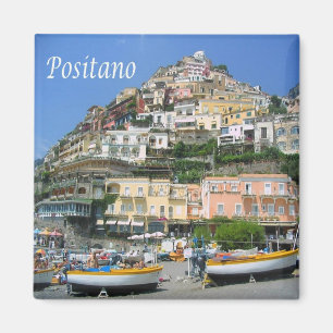 IT - Italy - Positano - Panorama of the Beach Magnet
