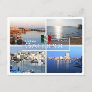IT Italy - Puglia - Gallipoli - Salento - Postcard