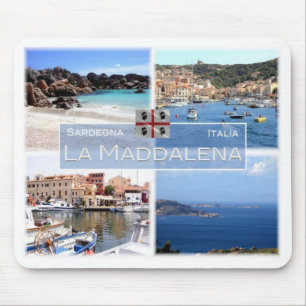 IT Italy - Sardegna - La Maddalena - Mouse Pad