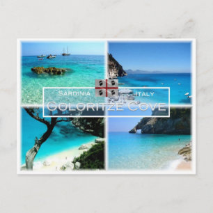 IT Italy - Sardinia - Baunei - Coloritzé Cove - Postcard