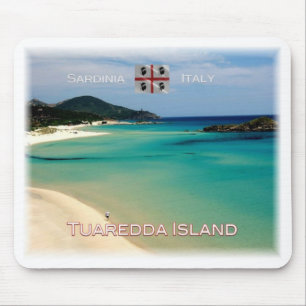IT Italy - Sardinia - Tuaredda island - Mouse Pad