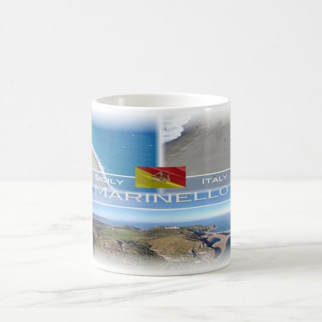 IT Italy - Sicily - Marinello Nature Reserve Coffee Mug (Center)