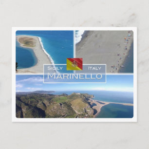IT Italy - Sicily - Marinello Nature Reserve - Postcard