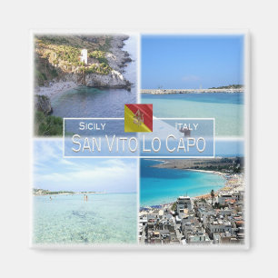 IT Italy # Sicily - San Vito Lo Capo - Magnet